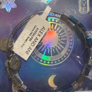 Alex and Ani Aurora Metallic Blue Bracelet